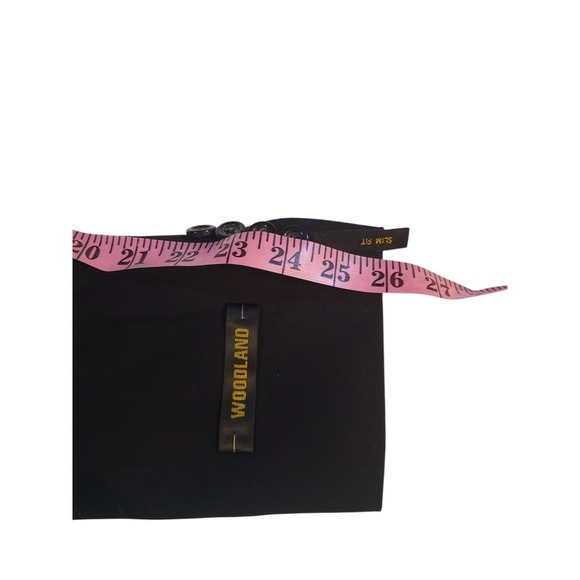 Woodland Mens Slim Fit Jacket Black 44L Single Breasted Double Vented Collared - Picture 10 of 16